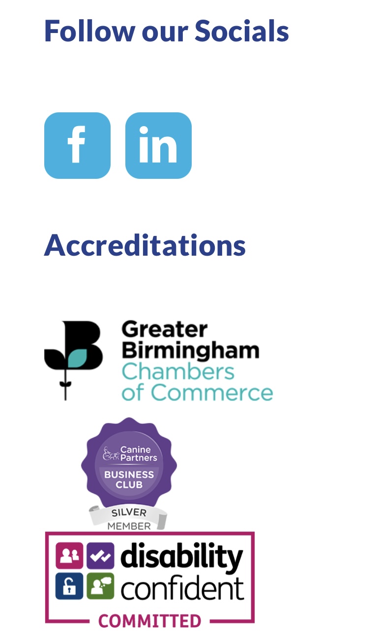 Accreditations